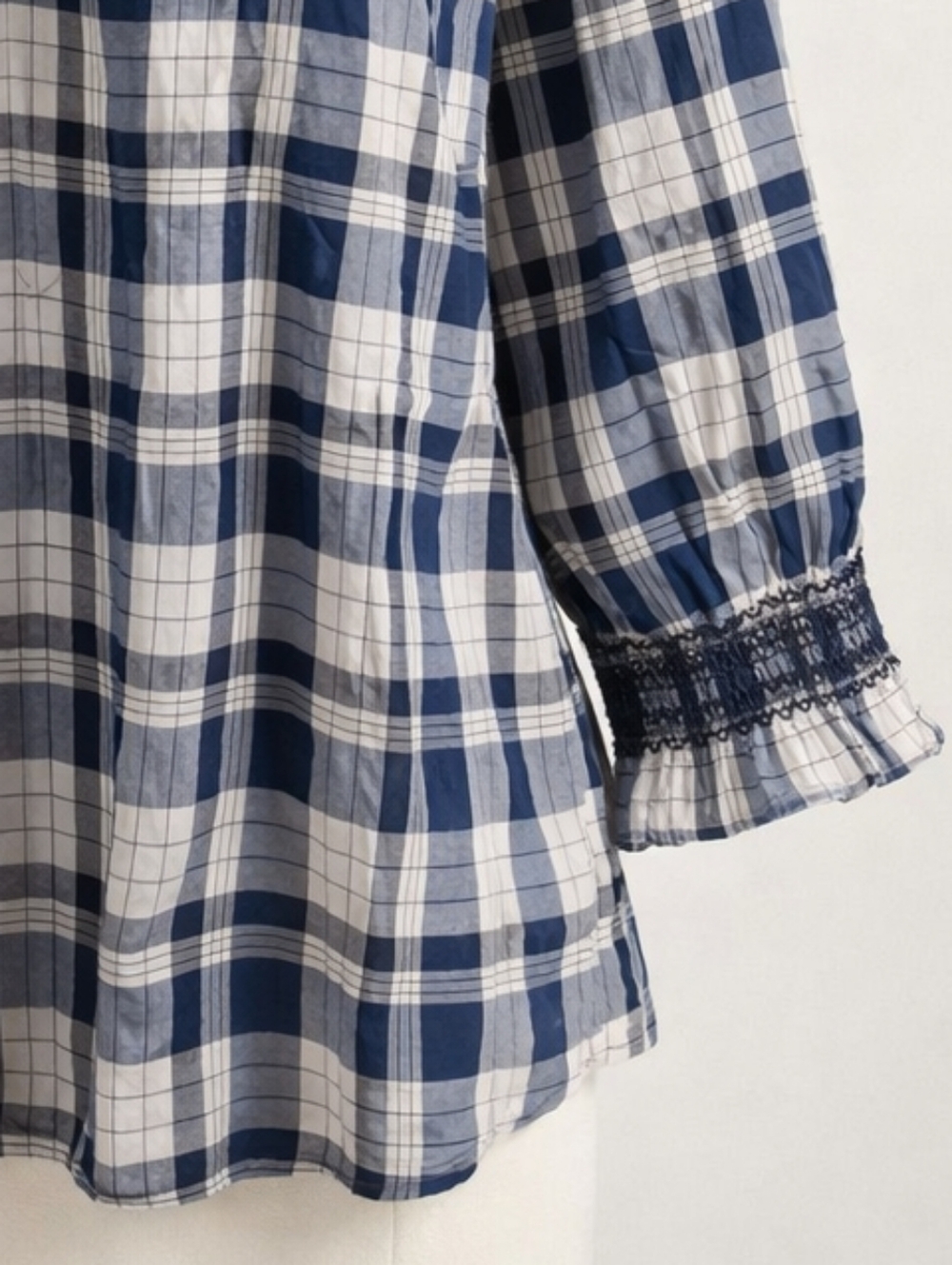 Talbots Ruffle Neck Blouse | Size 2X | Classic Feminine Style - Picture 3 of 3